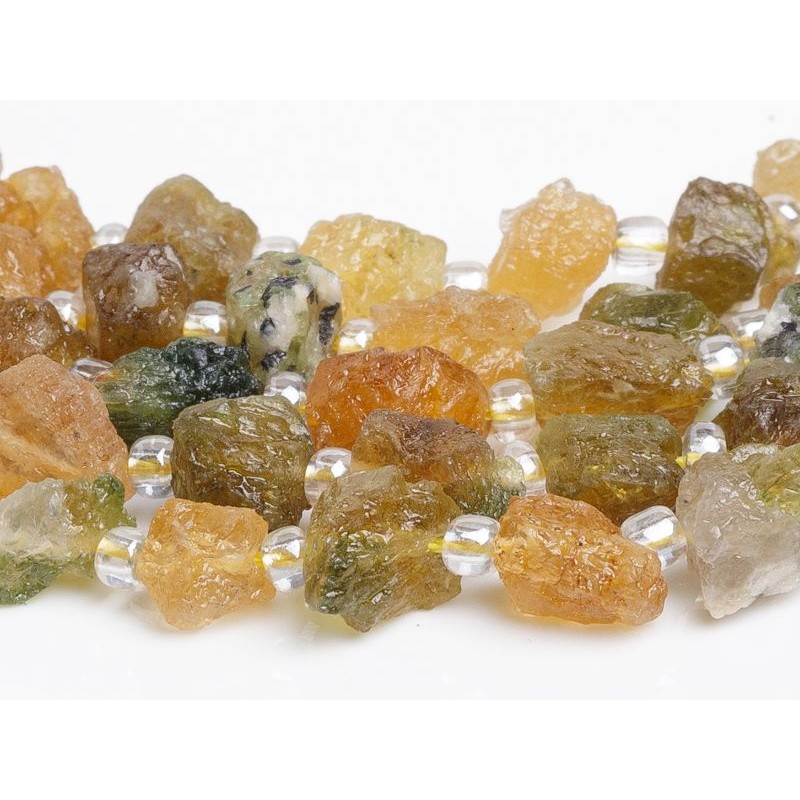 Τουρμαλίνης - Tourmaline rough χρώμα πολύχρωμο σχήμα ακανόνιστο 7-9 mm