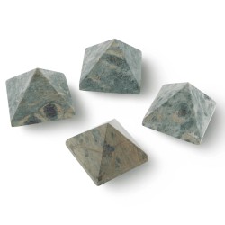 Ρουμπίνι σε ζοϊσίτη Πυραμίδα πράσινο 45-50 mm