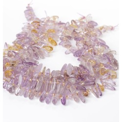 Αμετρίνης - Ametrine χρώμα Lila σχήμα κλαδί ακανόνιστο 12-18 mm