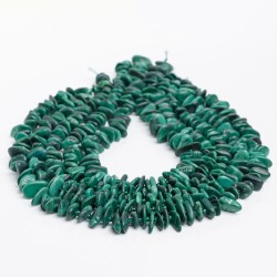 Μαλαχίτης - Malachite χρώμα πράσινο σχήμα ακανόνιστο 8-11 mm