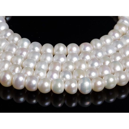 Μαργαριτάρια (Pearls) χρώμα λευκό σχήμα σφαιρικό 5-6 mm V7