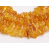 Κεχριμπάρι - Amber χρώμα πορτοκαλί σχήμα τσιπς 7-12 mm