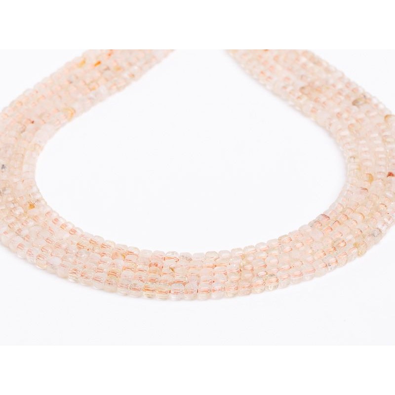 Κιτρίνης - Citrine χρώμα κίτρινο σχήμα κύβος ταγιέ 2.5 mm